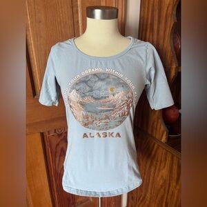 Princess Cruises Alaska Blue Tee S